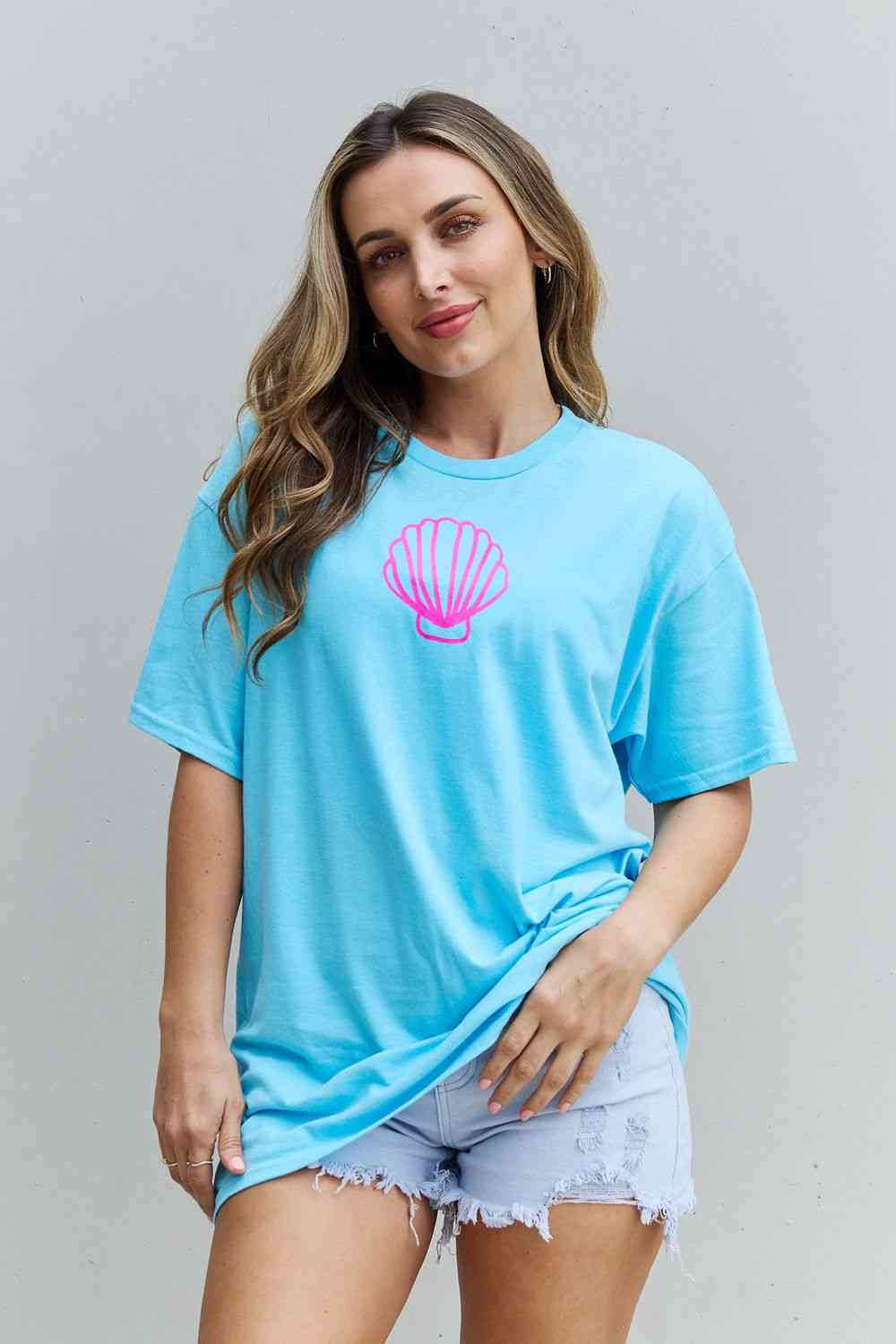 Sweet Claire "More Beach Days" Oversized Graphic T-Shirt - AllIn Computer