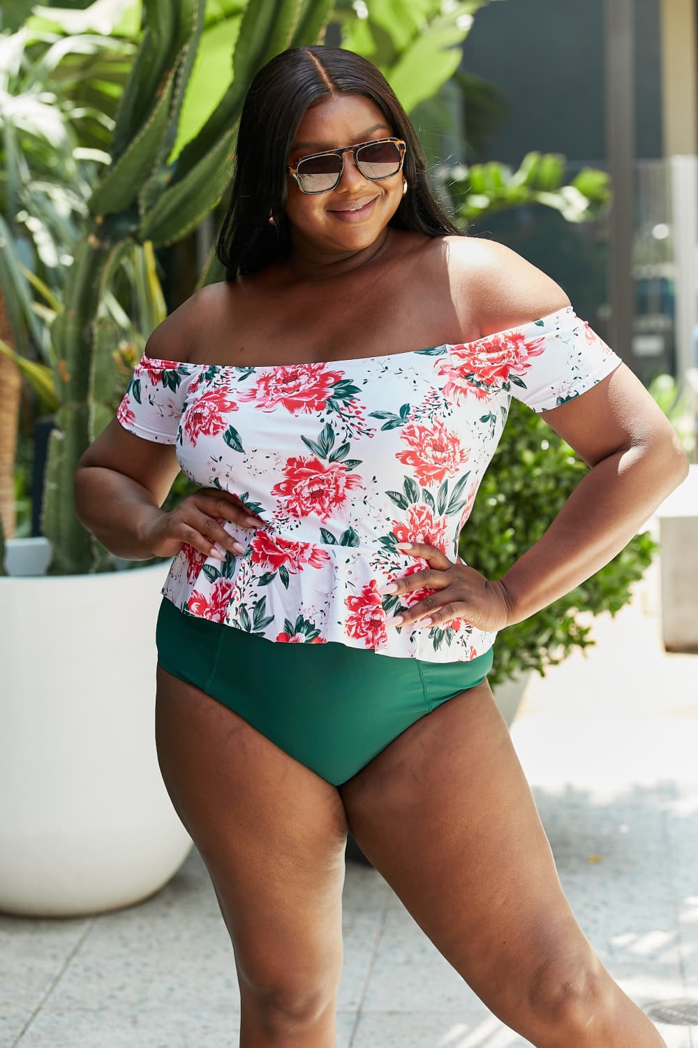 Marina West Swim Coastal Cutie Tankini Swimsuit Set - AllIn Computer