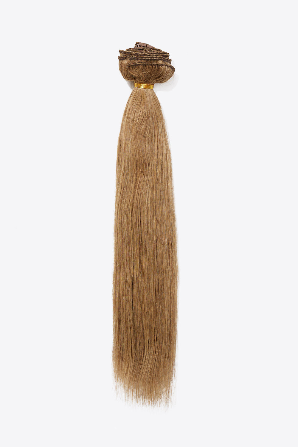 18'' 140g #10 Natural Straight Clip-in Hair Extensions Human Hair - AllIn Computer