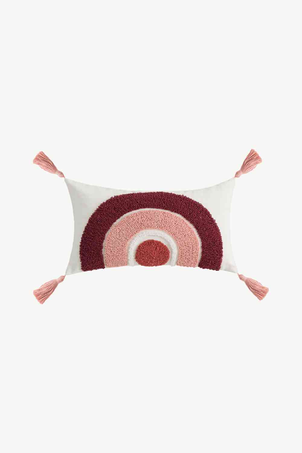 Geometric Graphic Tassel Decorative Throw Pillow Case - AllIn Computer