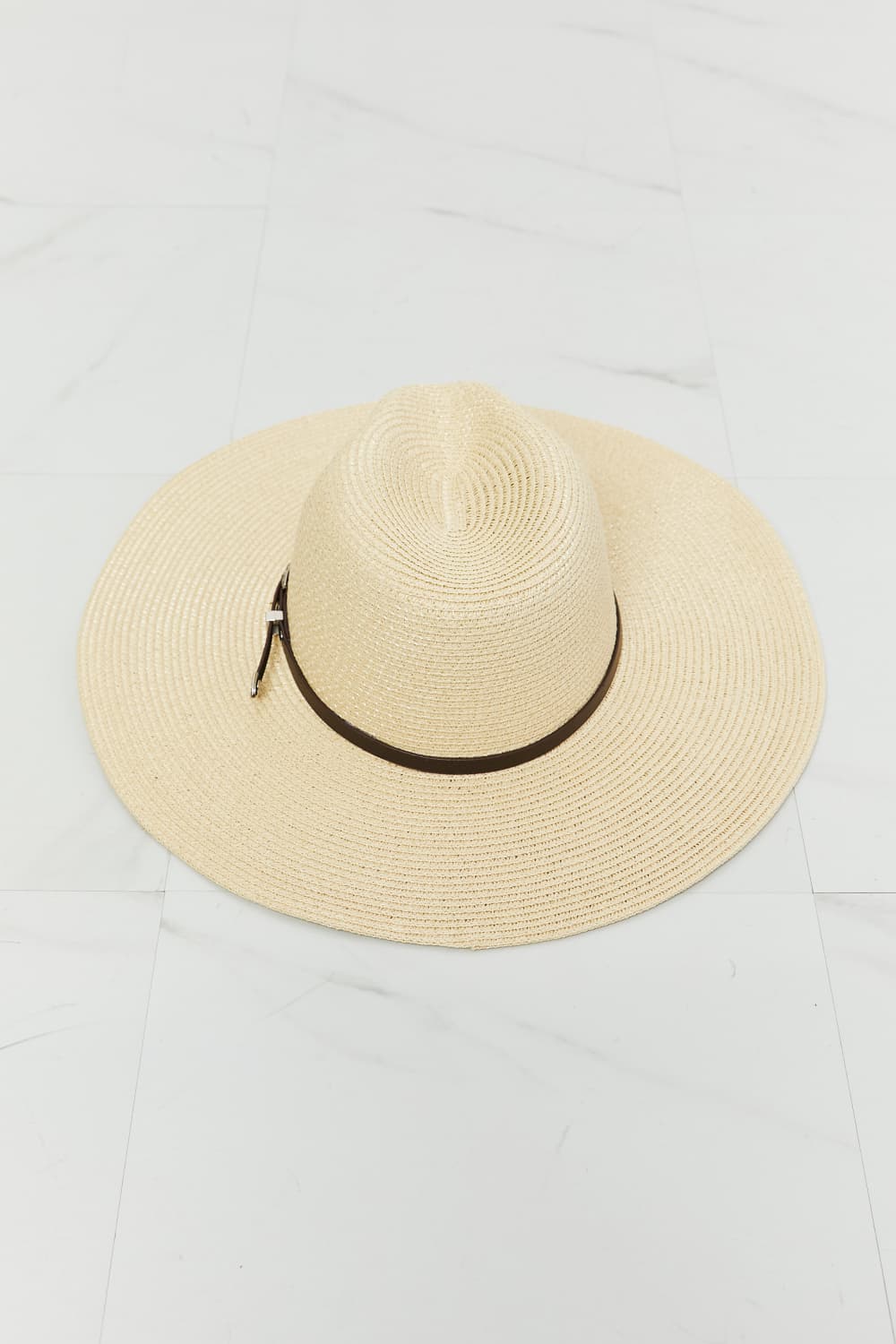 Fame Boho Summer Straw Fedora Hat - AllIn Computer