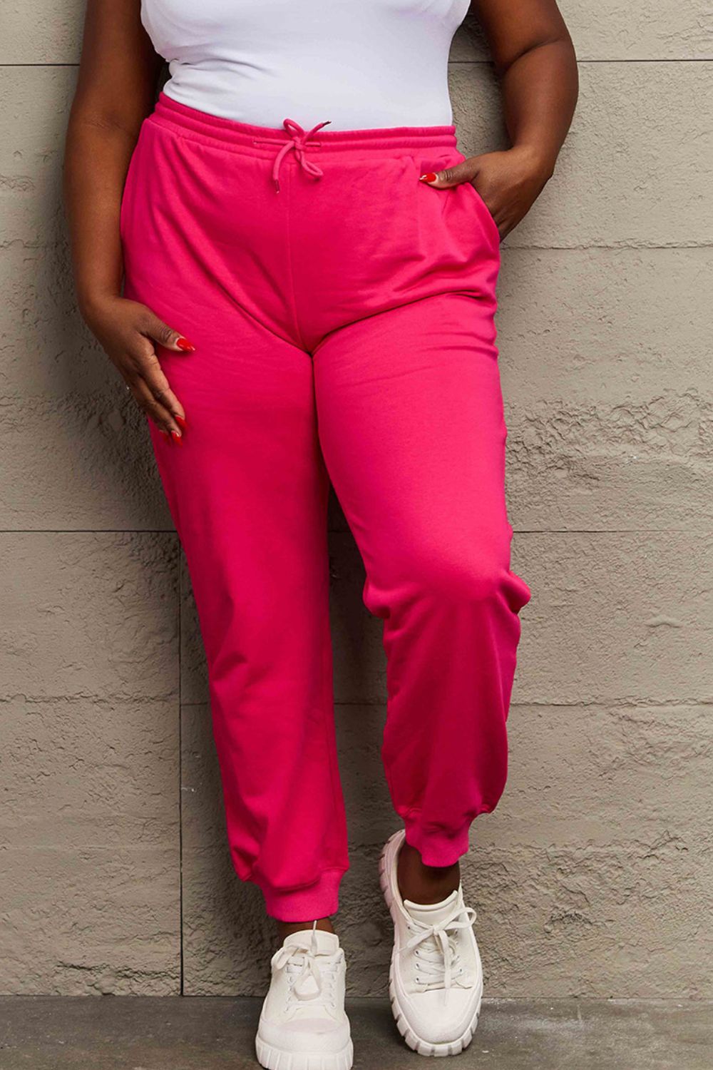 Simply Love Full Size Drawstring Sweatpants - AllIn Computer