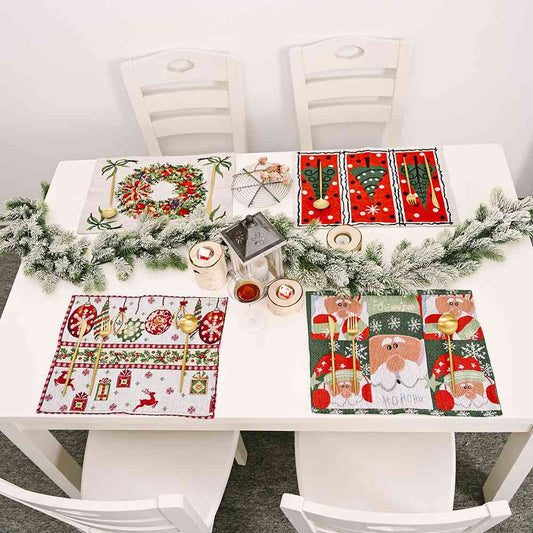 Assorted 2-Piece Christmas Placemats - AllIn Computer