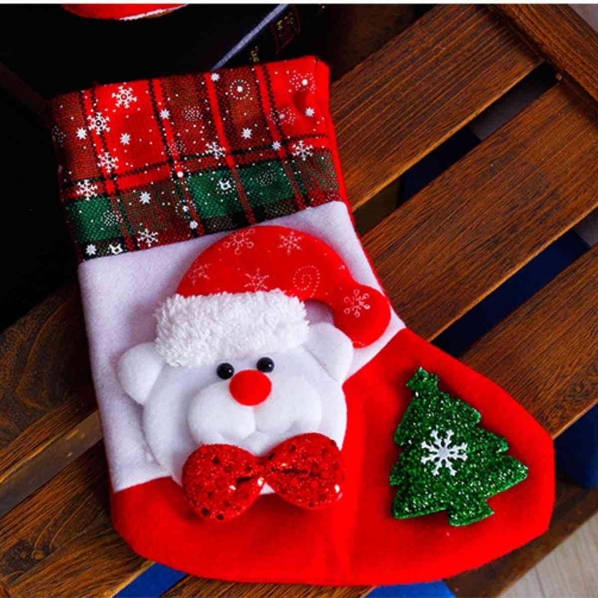 Christmas Stocking Hanging Widget - AllIn Computer