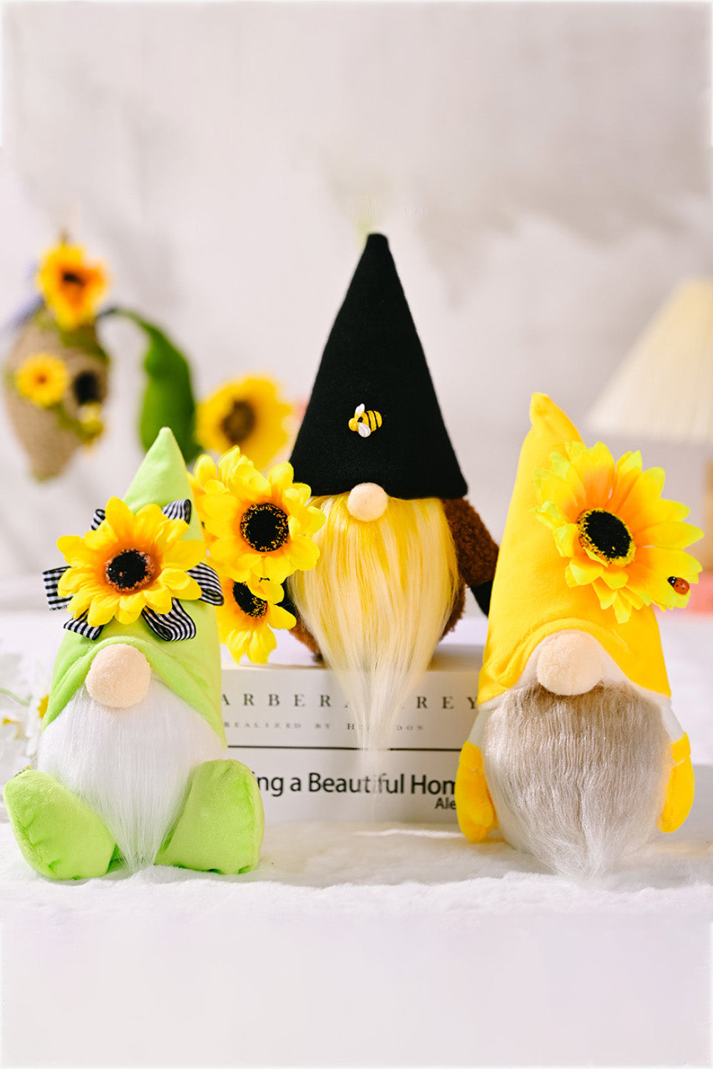 Random 3-Pack Sunflower Faceless Gnomes - AllIn Computer