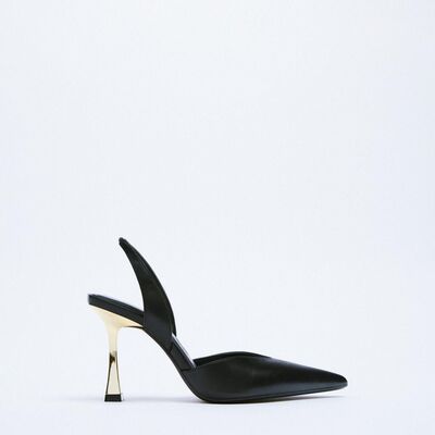PU Leather Point Toe Stiletto Heel Pumps - AllIn Computer