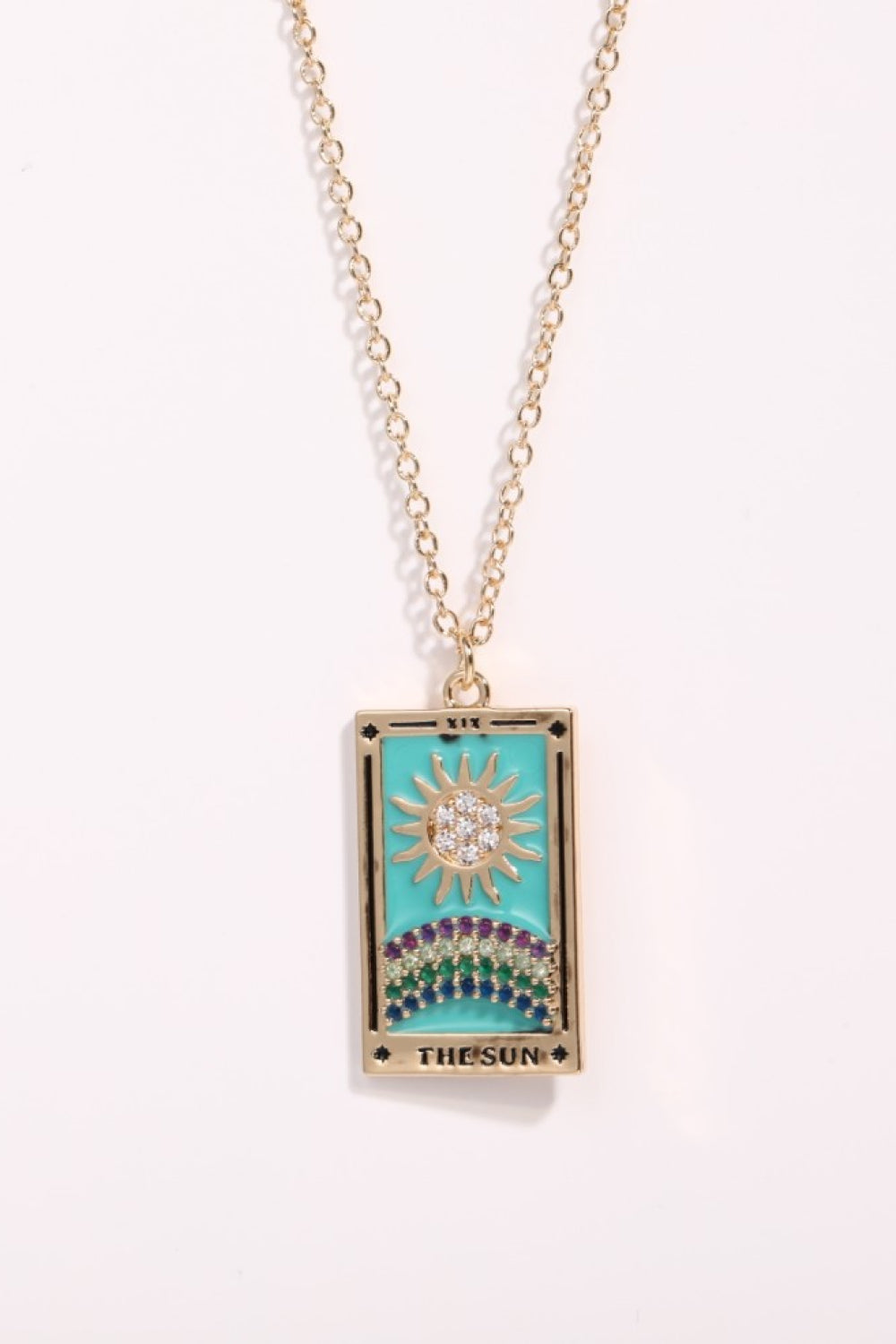 Tarot Card Pendant Stainless Steel Necklace - AllIn Computer