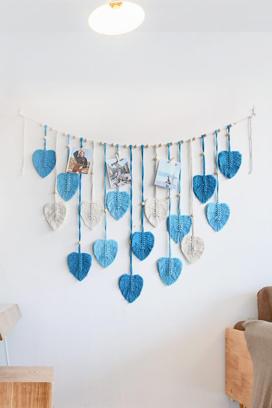 Macrame Leaf Hanging Wall Piece - AllIn Computer