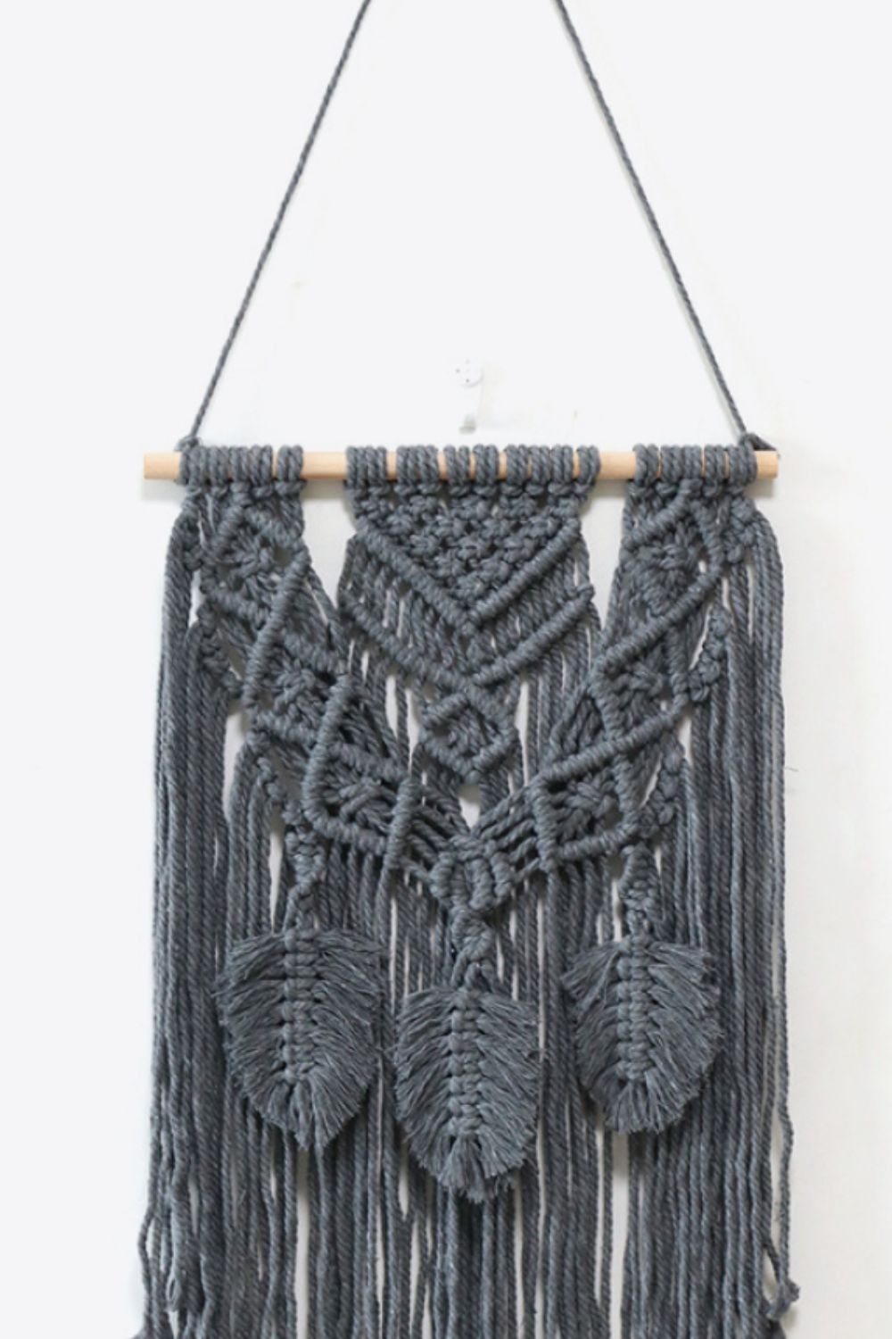 Fully Handmade Fringe Macrame Hanging Wall Piece - AllIn Computer