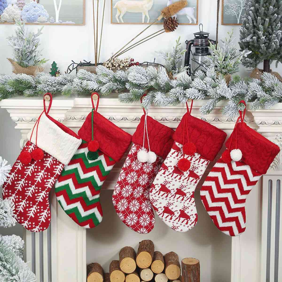 Christmas Stocking Hanging Widget - AllIn Computer