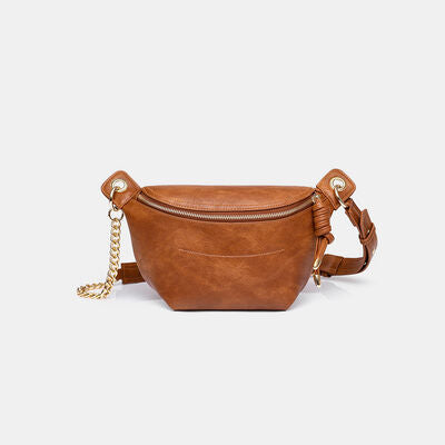PU Leather Sling Bag - AllIn Computer