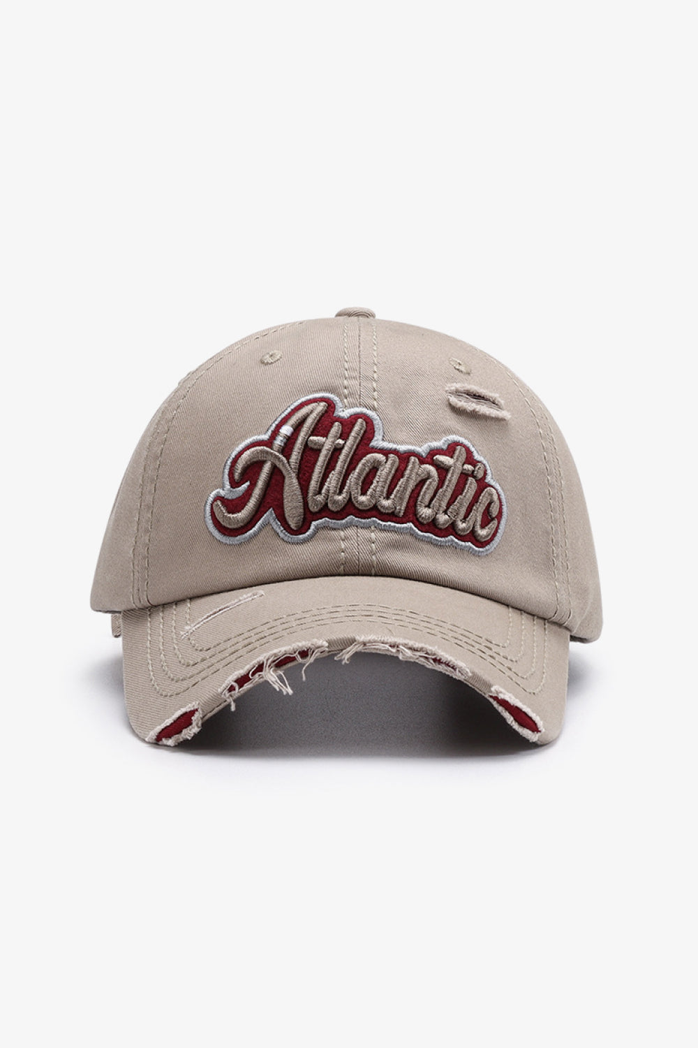 ATLANTIC Graphic Distressed Baseball Cap - AllIn Computer