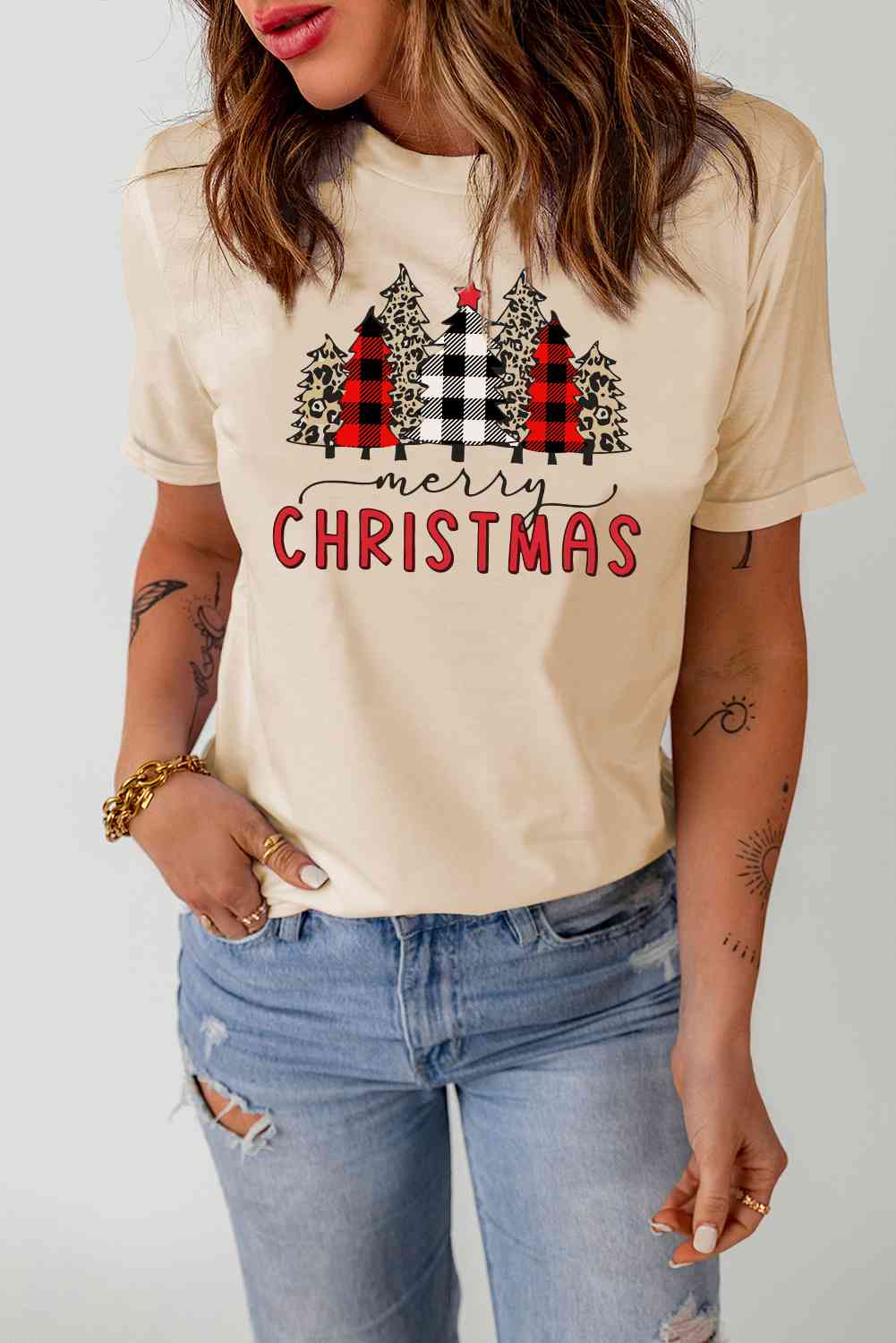 MERRY CHRISTMAS Graphic T-Shirt - AllIn Computer