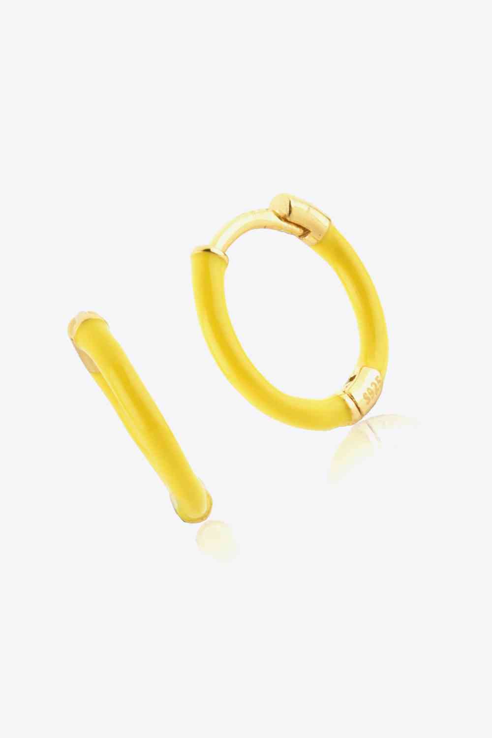 925 Sterling Silver Huggie Earrings - AllIn Computer