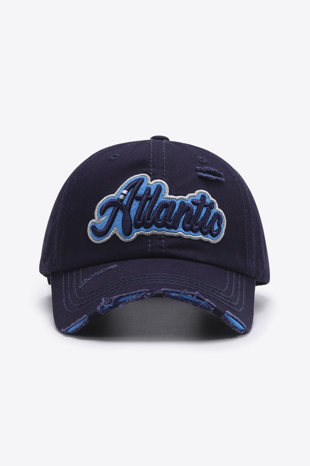 ATLANTIC Graphic Distressed Baseball Cap - AllIn Computer