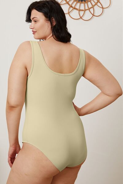 Basic Bae Full Size Square Neck Sleeveless Bodysuit - AllIn Computer