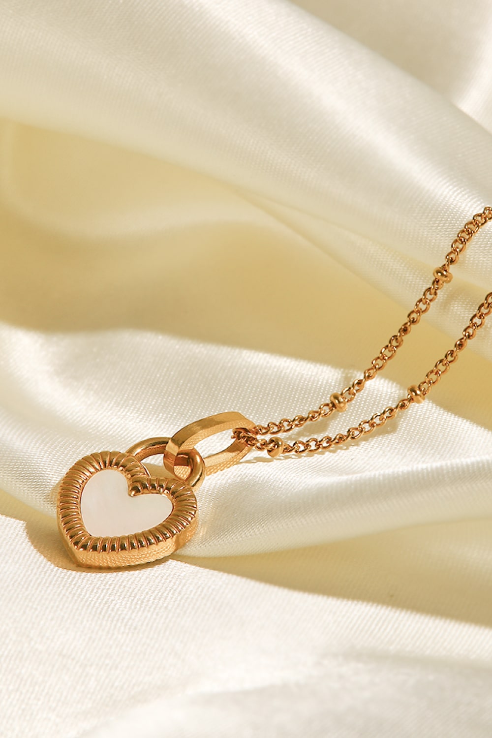 Stainless Steel Heart Pendant Necklace - AllIn Computer