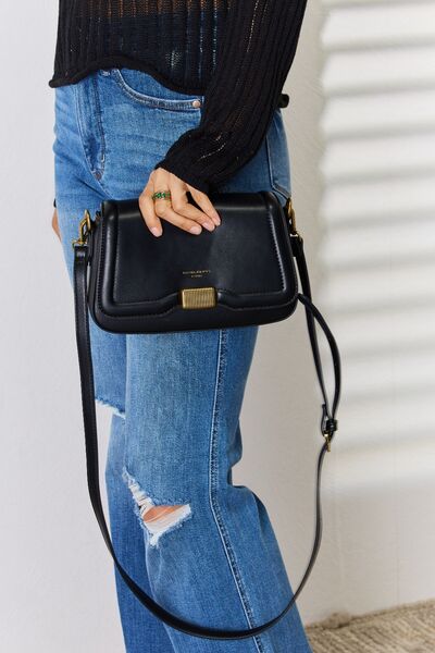 David Jones PU Leather Crossbody Bag - AllIn Computer