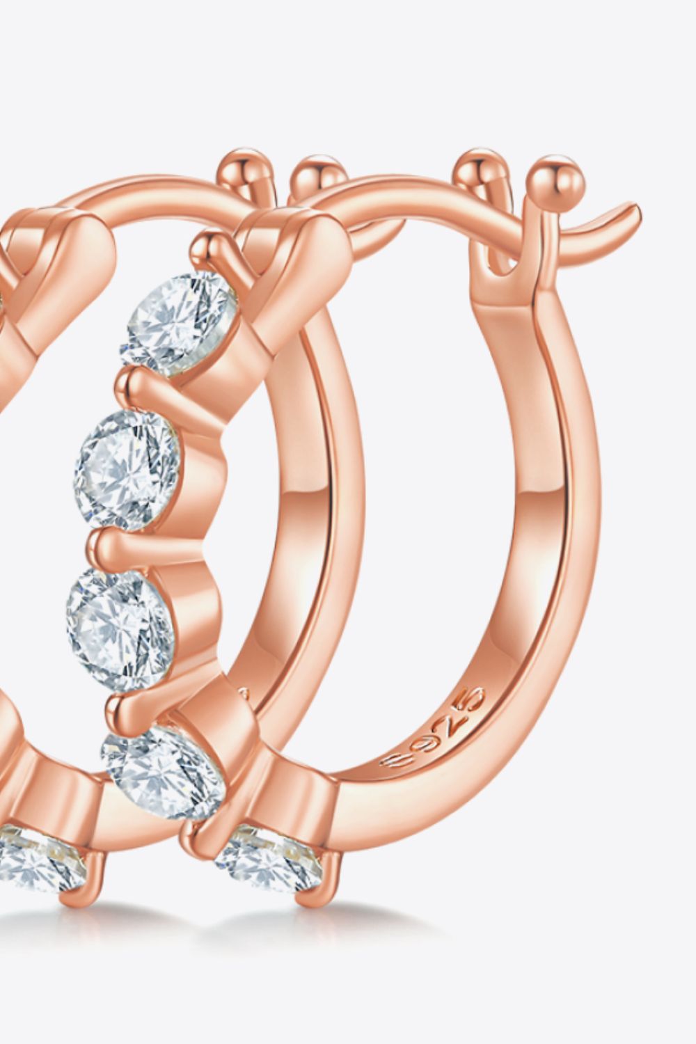 Adored 1 Carat Moissanite 925 Sterling Silver Earrings - AllIn Computer