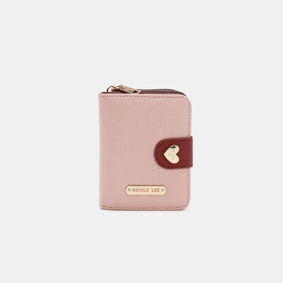 Nicole Lee USA Solid Heart Bi-fold Wallet - AllIn Computer