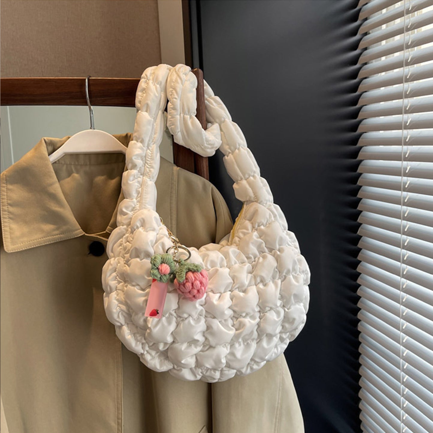 Quilted Shoulder Bag - AllIn Computer