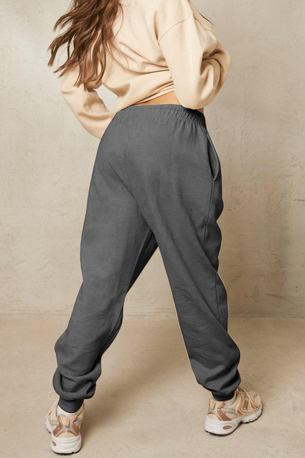Simply Love Simply Love Full Size Drawstring DAISY Graphic Long Sweatpants - AllIn Computer