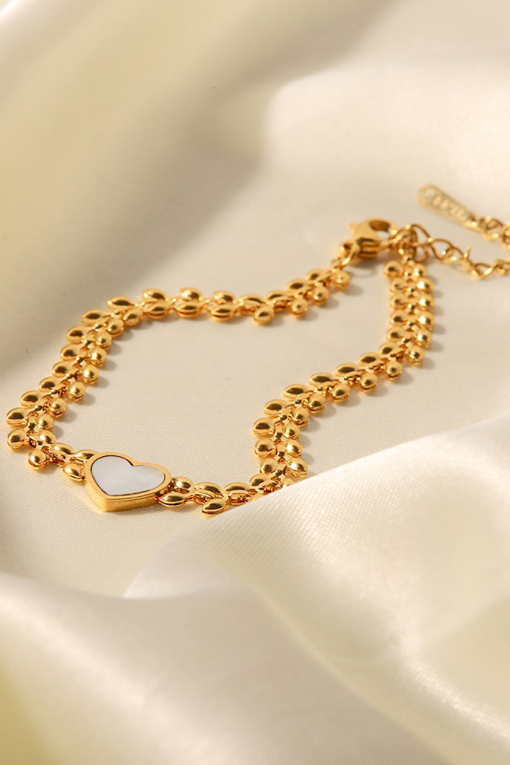 Leaf Chain Heart Bracelet - AllIn Computer