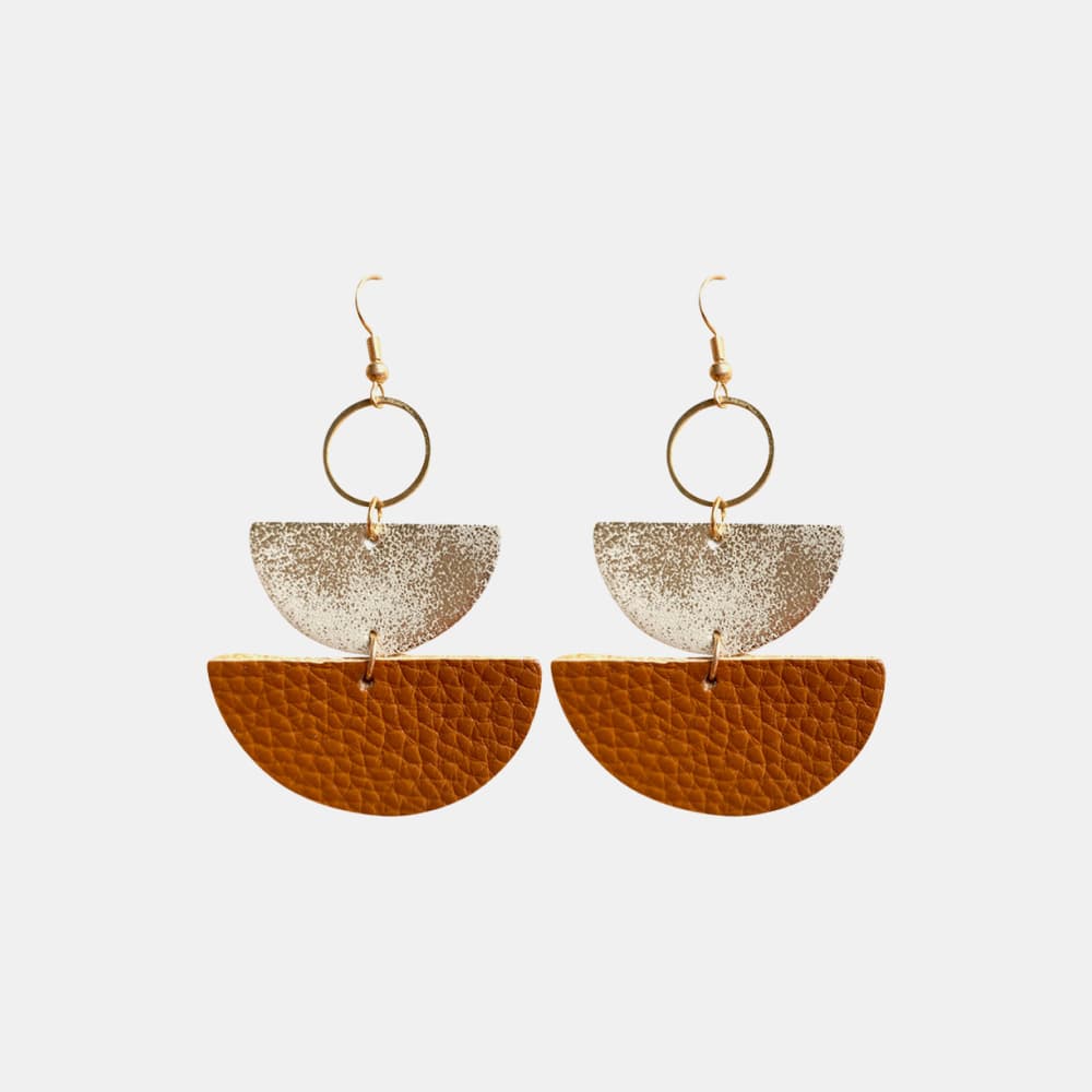 Geometrical Shape Dangle Earrings - AllIn Computer