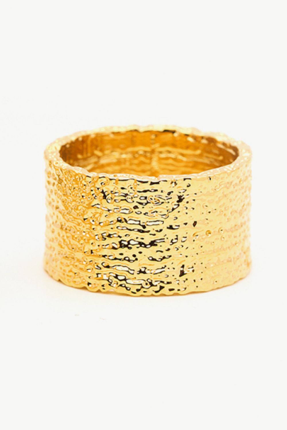 Textured Thick Band Ring - AllIn Computer