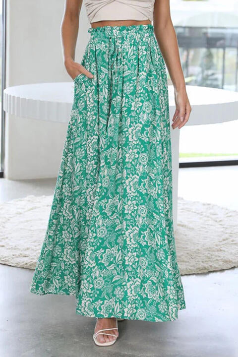 Tied Wide Leg Pants - AllIn Computer