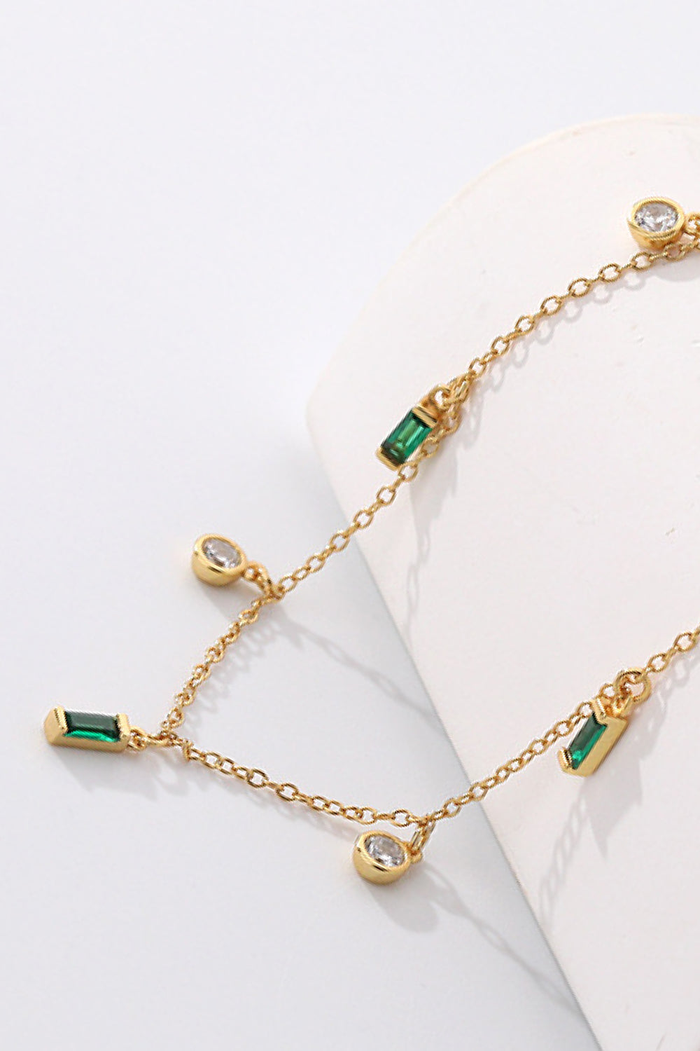 18K Gold Plated Multi-Charm Chain Necklace - AllIn Computer