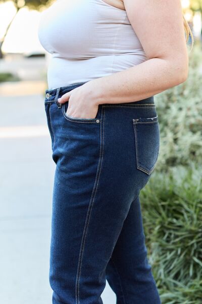 Kancan Full Size Slim Bootcut Jeans - AllIn Computer