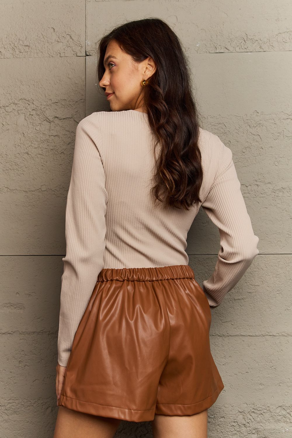HEYSON All About Details Full Size Ribbed Bodysuit - AllIn Computer