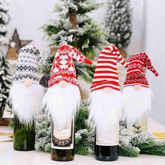 Assorted 2-Piece Wine Bottle Covers - AllIn Computer