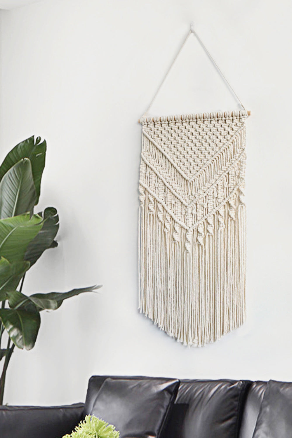 Warm Life Fringe Macrame Hanging Wall Piece - AllIn Computer