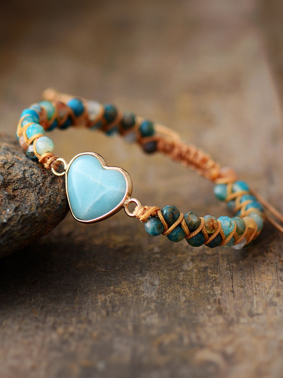 Heart Shape Beaded Bracelet - AllIn Computer
