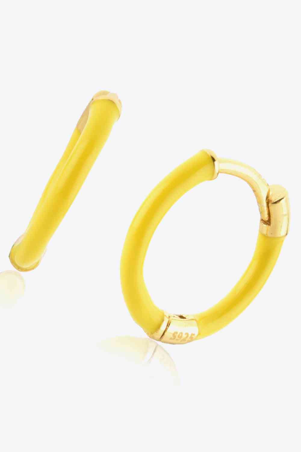 925 Sterling Silver Huggie Earrings - AllIn Computer