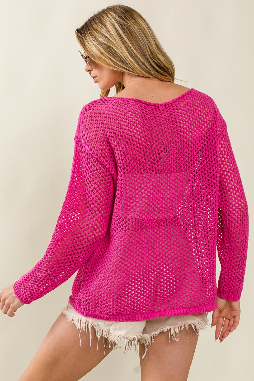 BiBi VACAY MODE Embroidered Knit Cover Up - AllIn Computer