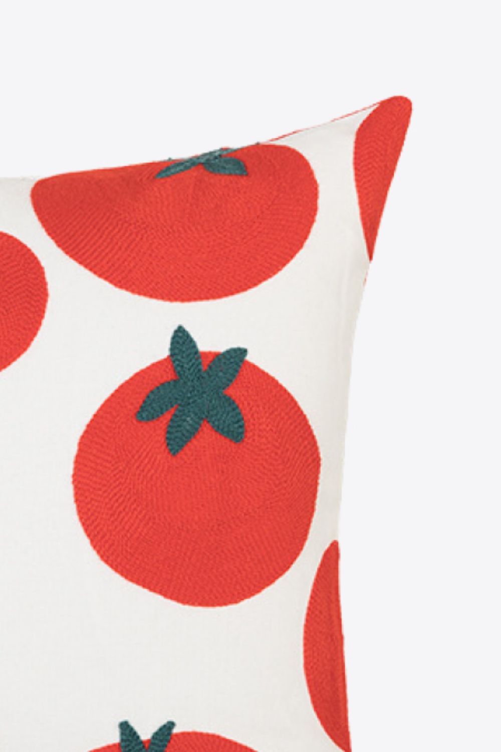 Embroidered Square Decorative Throw Pillow Case - AllIn Computer