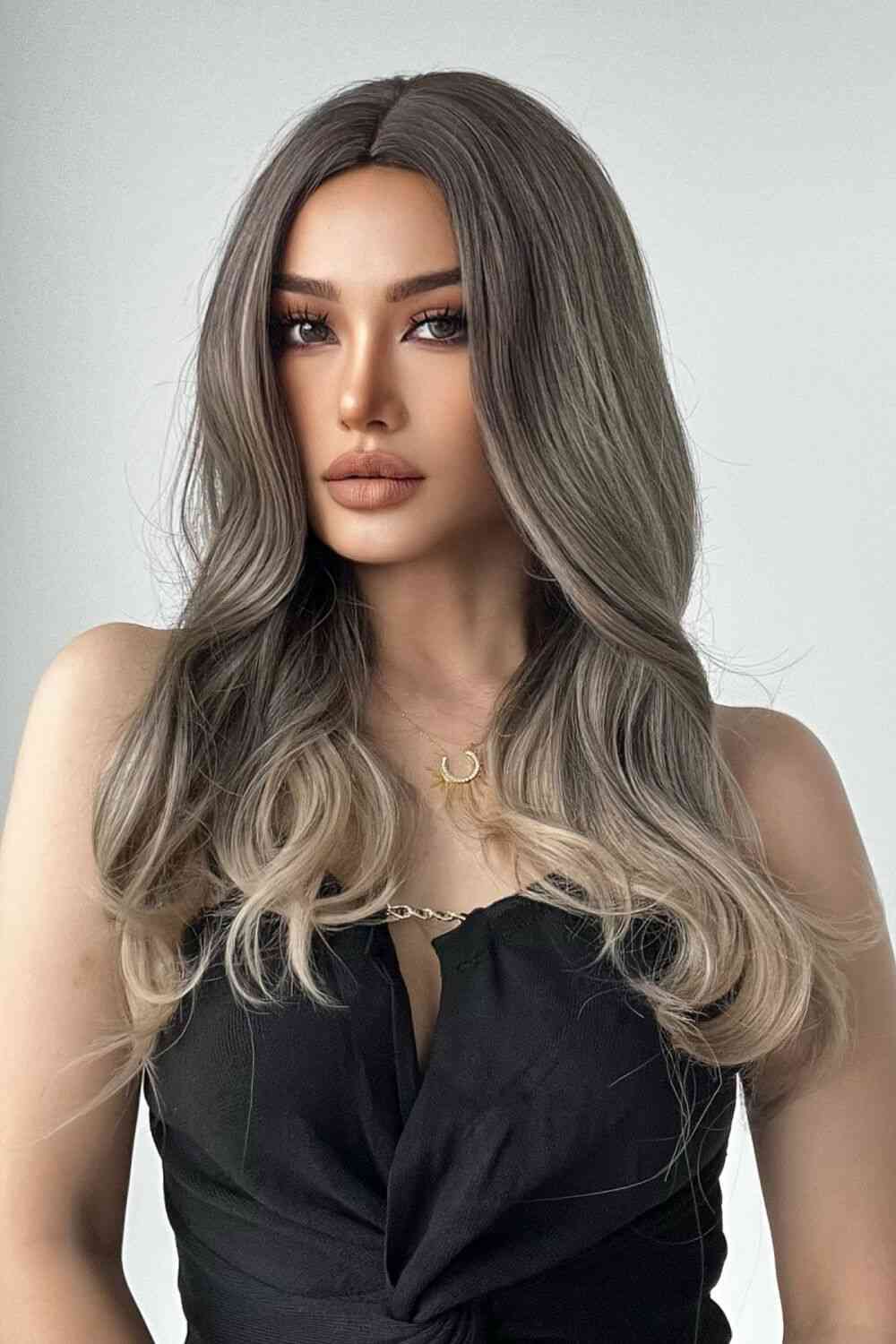 13*1" Full-Machine Wigs Synthetic Long Straight 24" - AllIn Computer