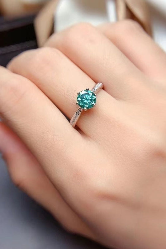 All For You 2 Carat Moissanite 925 Sterling Silver Ring - AllIn Computer