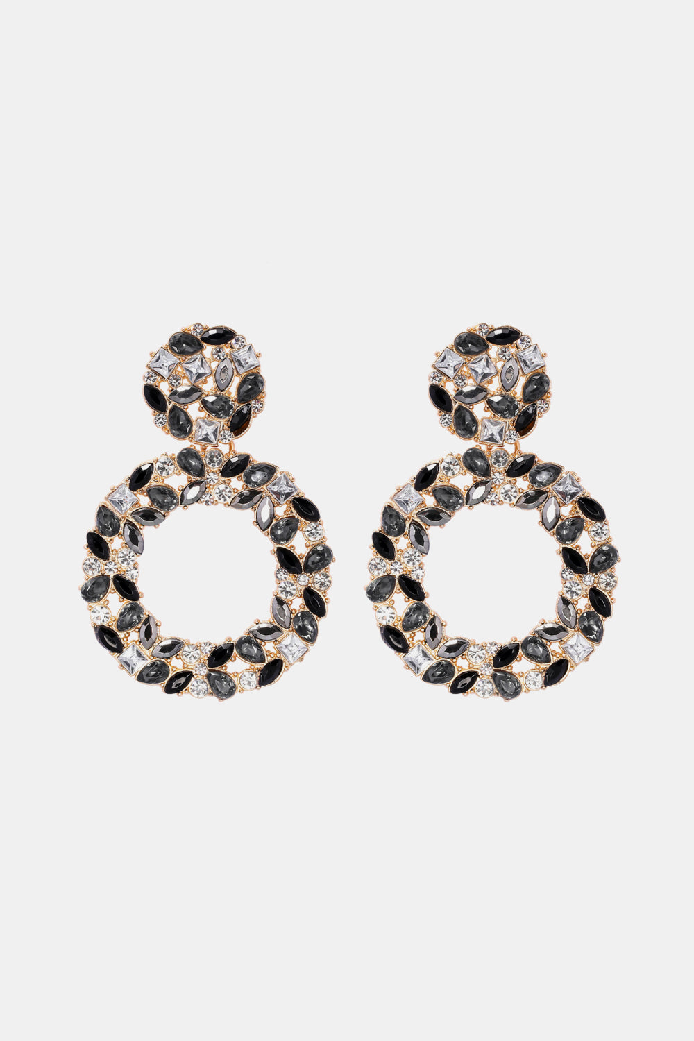 Round Shape Acrylic Dangle Earrings - AllIn Computer