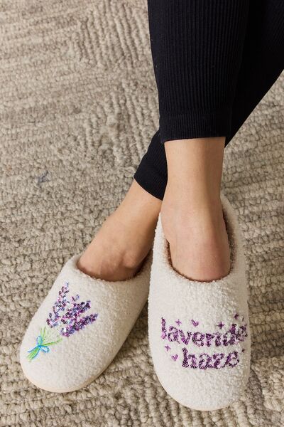 Melody Sequin Pattern Cozy Slippers - AllIn Computer