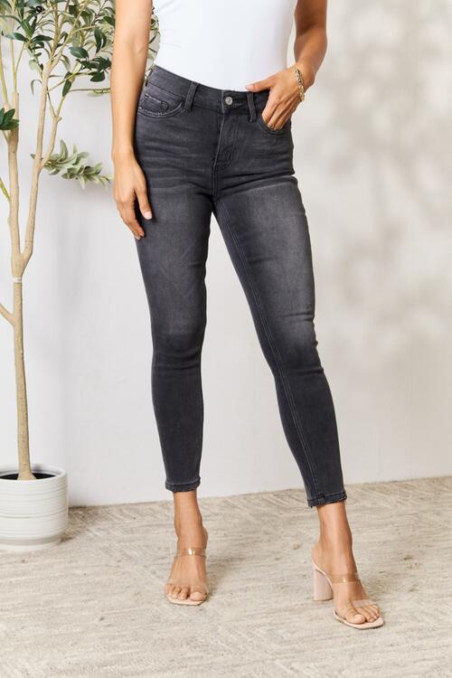 BAYEAS Cropped Skinny Jeans - AllIn Computer