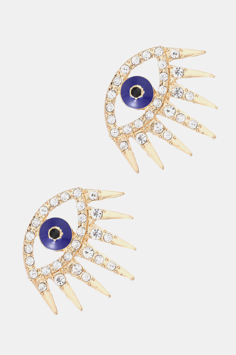 Evil Eye Rhinestone Dangle Earrings - AllIn Computer