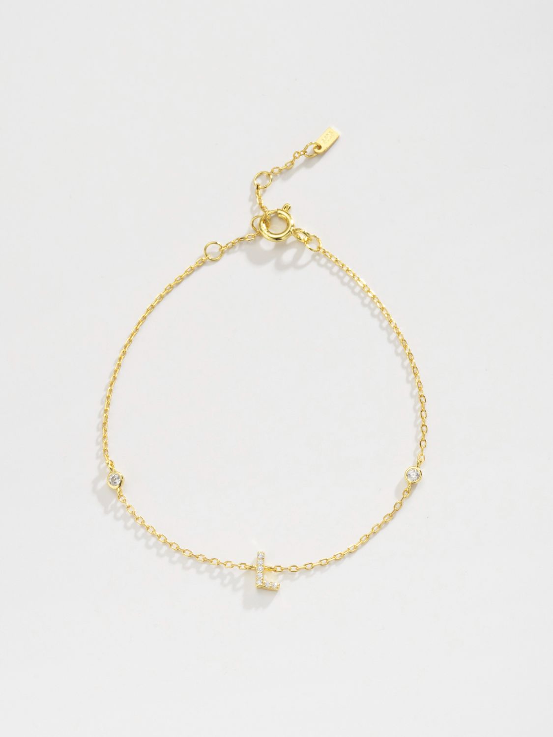 L To P Zircon 925 Sterling Silver Bracelet - AllIn Computer