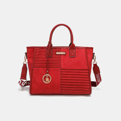Nicole Lee USA Scallop Stitched Handbag - AllIn Computer