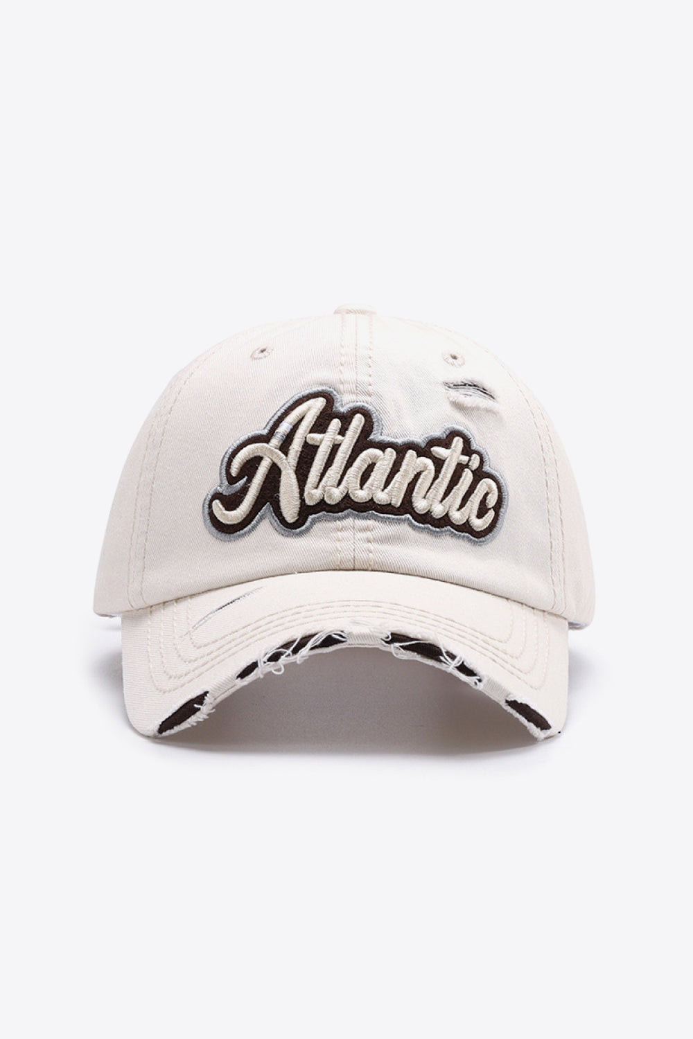 ATLANTIC Graphic Distressed Baseball Cap - AllIn Computer