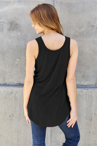 Basic Bae Full Size Round Neck Tank - AllIn Computer