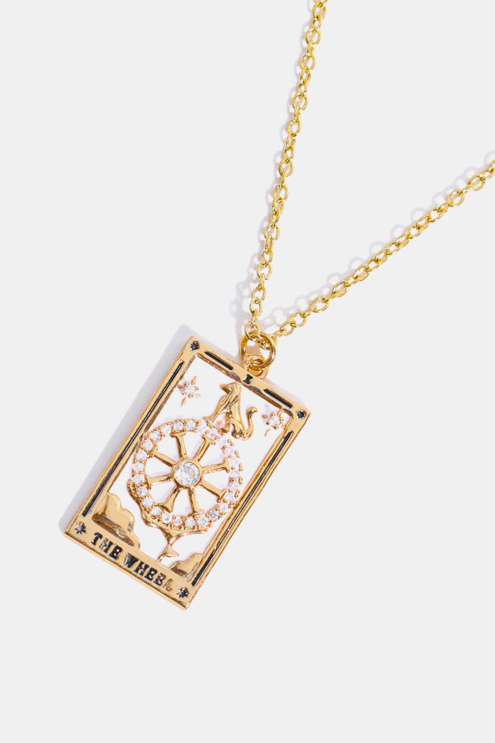 Tarot Card Pendant Stainless Steel Necklace | Jewelry | Jewelry, necklace, necklaces, necklaces & pendants, pendant necklaces, Ship From Overseas, Shipping Delay 09/29/2023 - 10/04/2023 | Trendsi